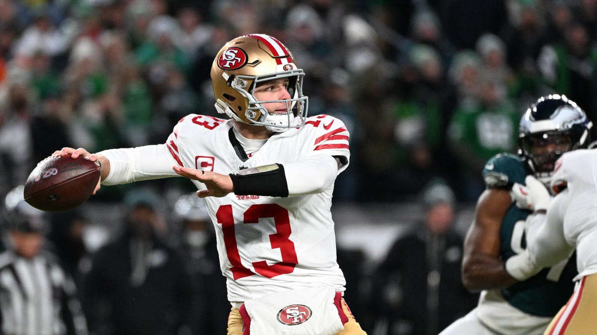 Nfl San Francisco 49ers QB Brock Purdy 1/11/26