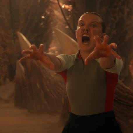 Millie Bobby Brown in "Stranger Things" Season 5.