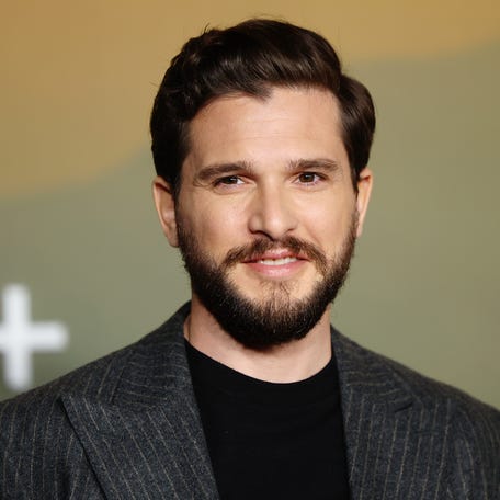 Kit Harington attends the "Extrapolations" red carpet premiere on March 14, 2023, in Los Angeles.