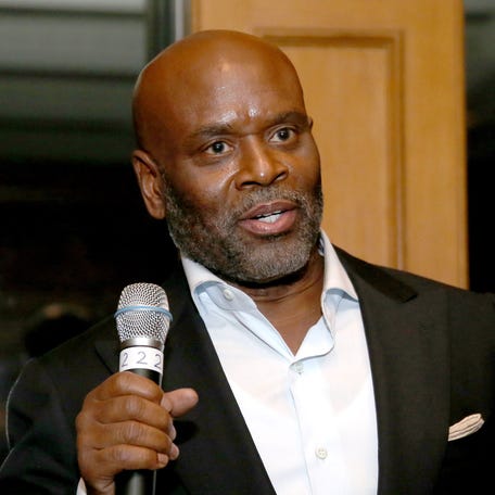 L.A. Reid speaks at his "Sing To Me" book launch party at Sony Club on Feb. 1, 2016, in New York City.