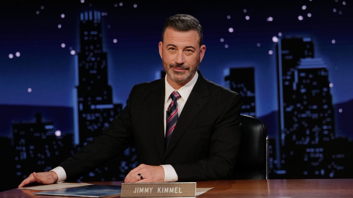 Jimmy Kimmel mocks Trump's State of the Union 'conniption fit'