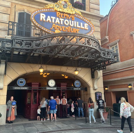 Remy's Ratatouille Adventure is one of the most popular attractions at EPCOT. Many guests head there early in the day to avoid longer waits.