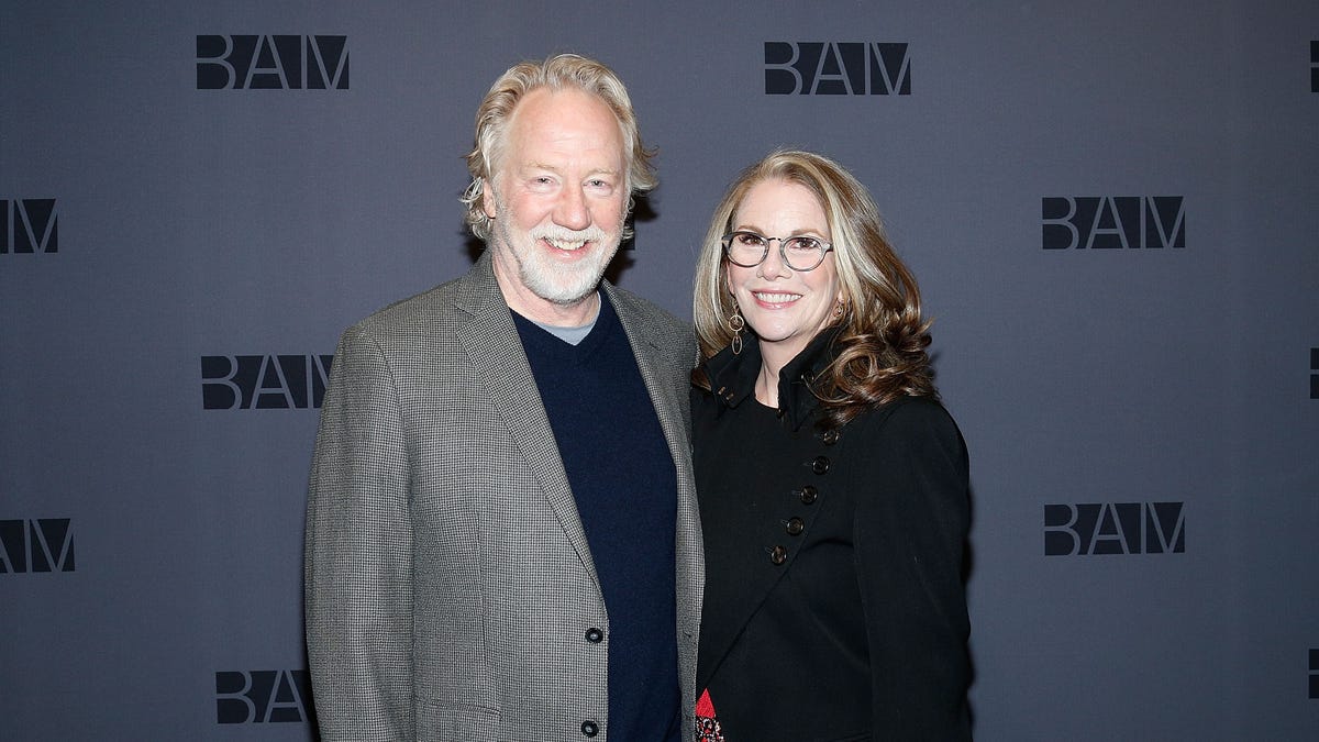 Actor Timothy Busfield and actress Melissa Gilbert attend the opening night party for "Medea" at the BAM Harvey Theater on January 30, 2020 in New York City.