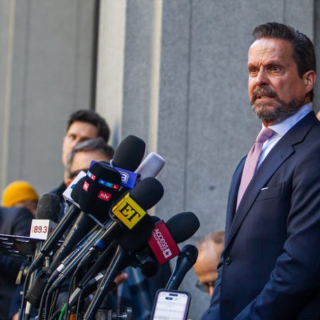 Alan Jackson speaks with journalists on Jan. 7, 2026, in Los Angeles, California.
