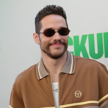 Pete Davidson attends the world premiere of "The Pickup" in Los Angeles on July 27, 2025.