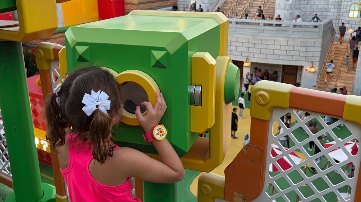 Nikki and Alain Daou took their daughter to Universal Epic Universe for her birthday.