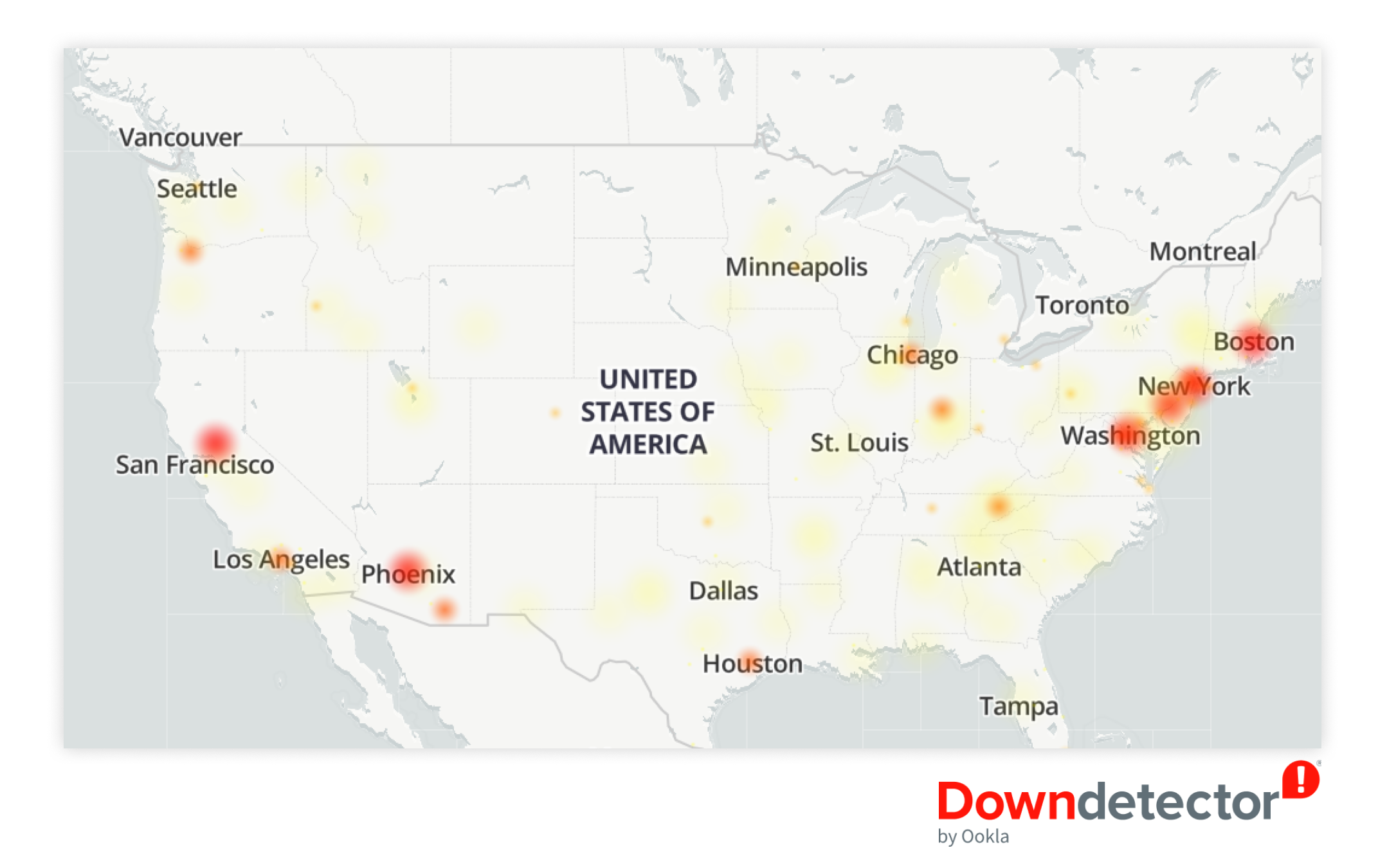 Verizon Outage Map