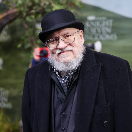 George R.R. Martin attends the premiere of "A Knight Of The Seven Kingdoms" on Jan. 13, 2026, in Berlin, Germany.