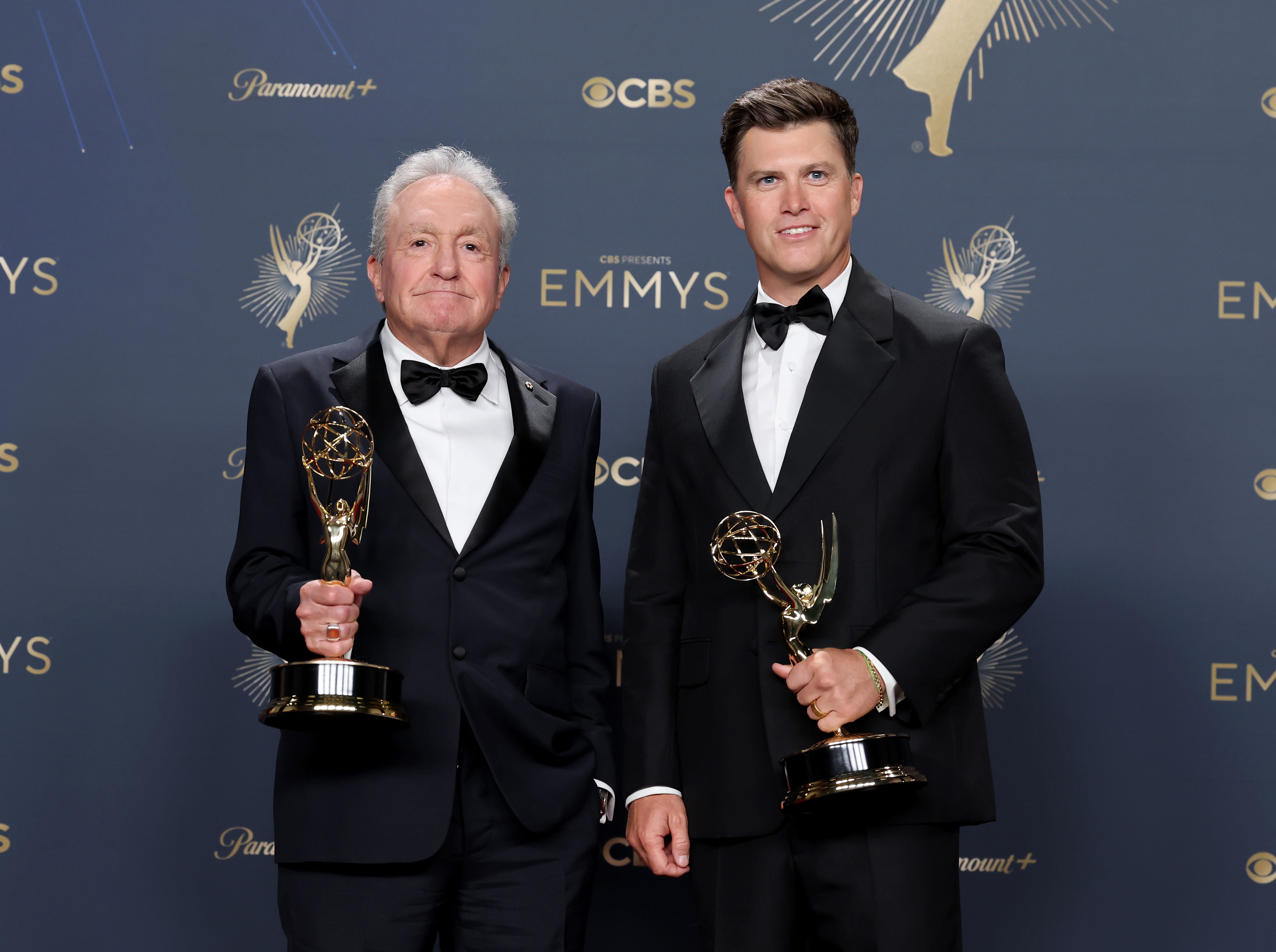 Cast performing a live SNL sketch