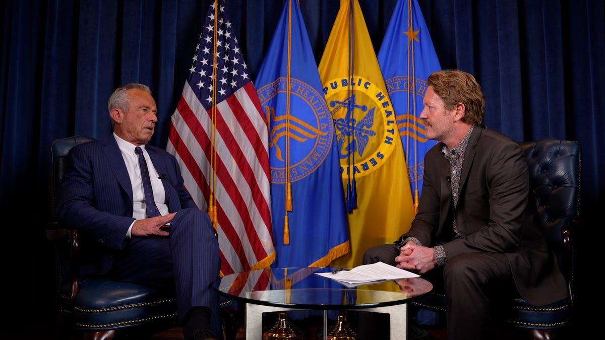 Robert F. Kennedy Jr. speaks with USA TODAY's Will Carless on January 16, 2026.