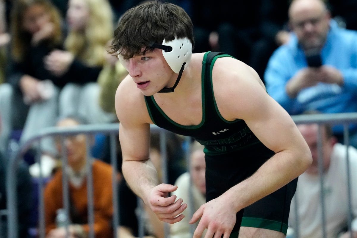 Wrestling results for districts 1 through 12 in New Jersey