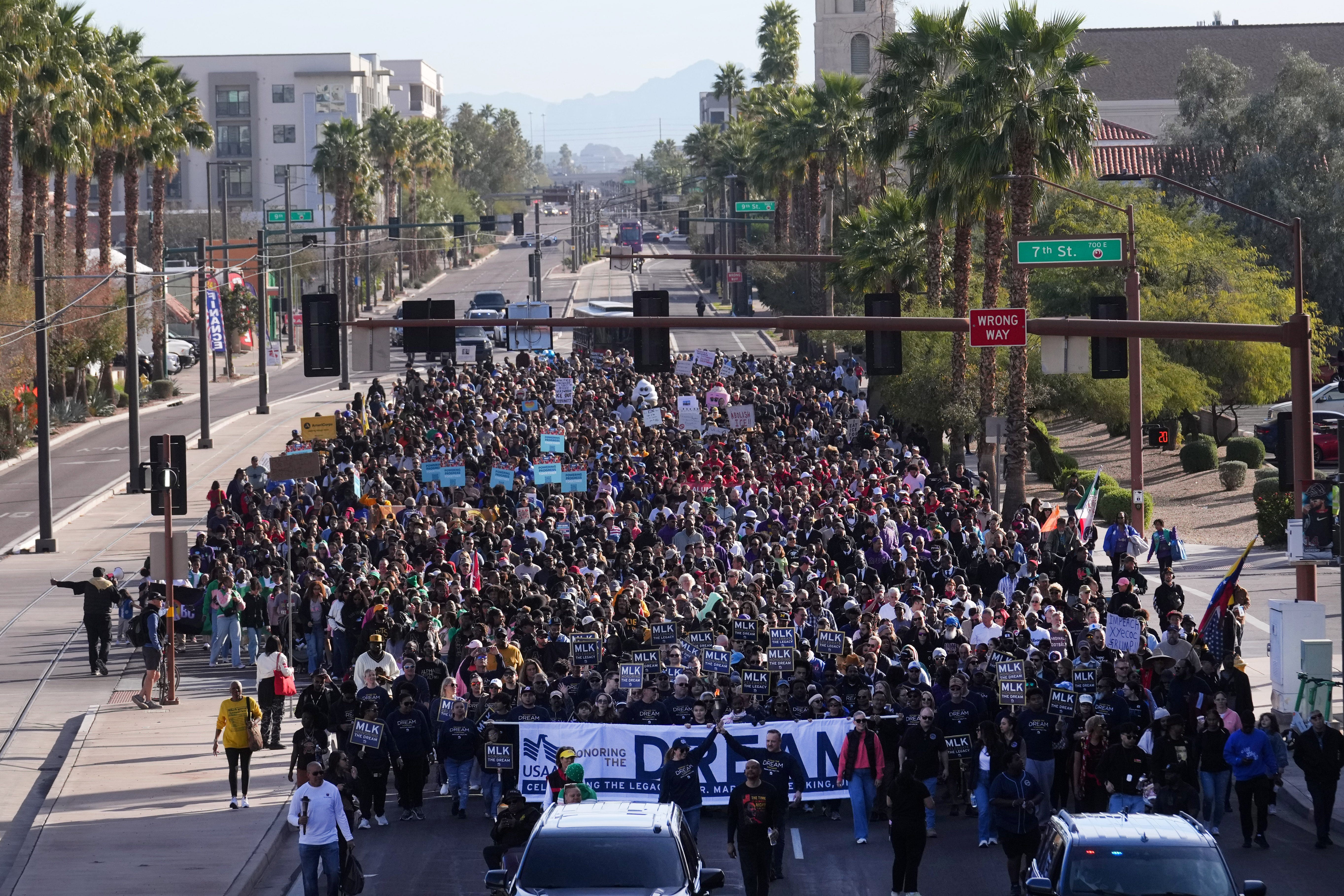 Several participants at the Phoenix MLK Jr. march said this march is extra significant in light of recent events in Minneapolis.