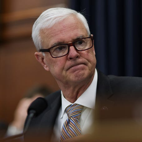 House Financial Services and General Government Subcommittee Chair Rep. Steve Womack (R-AR) listens as Securities and Exchange Commission (SEC) Chairman Gary Gensler testifies before a House Financial Services and General Government Subcommittee hearing on President Biden's budget request for the Securities and Exchange Commission, on Capitol Hill in Washington, U.S., March 29, 2023. REUTERS/Leah Millis