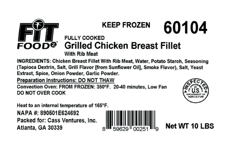 The U.S. Department of Agriculture’s Food Safety and Inspection Service announced the recall of 13,720 pounds of ready-to-eat grilled chicken breast fillets for potential listeria contamination on Jan. 16, 2026.