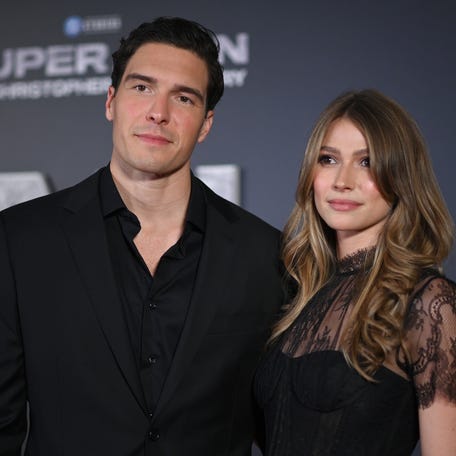 (L-R) Will Reeve and Amanda Dubin attend "Super/Man: The Christopher Reeve Story" New York Premiere at Museum of Modern Art, New York, NY, Sept. 18, 2024.