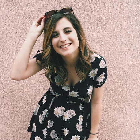 USA TODAY columnist Sara Pequeño, age 18 in 2016.