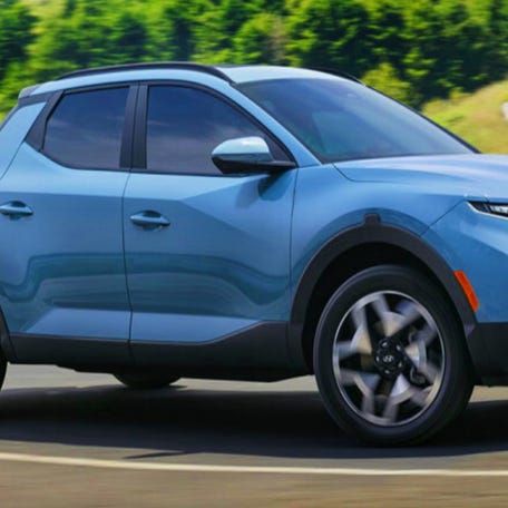 The 2022 Hyundai Santa Cruz.