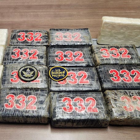 Kilos of cocaine marked with a "332" stamp were seized by officials in an undercover drug deal that led to the arrest of charter boat captain Bradford Todd Picariello, according to the Monroe County, Florida, Sheriff's Office.