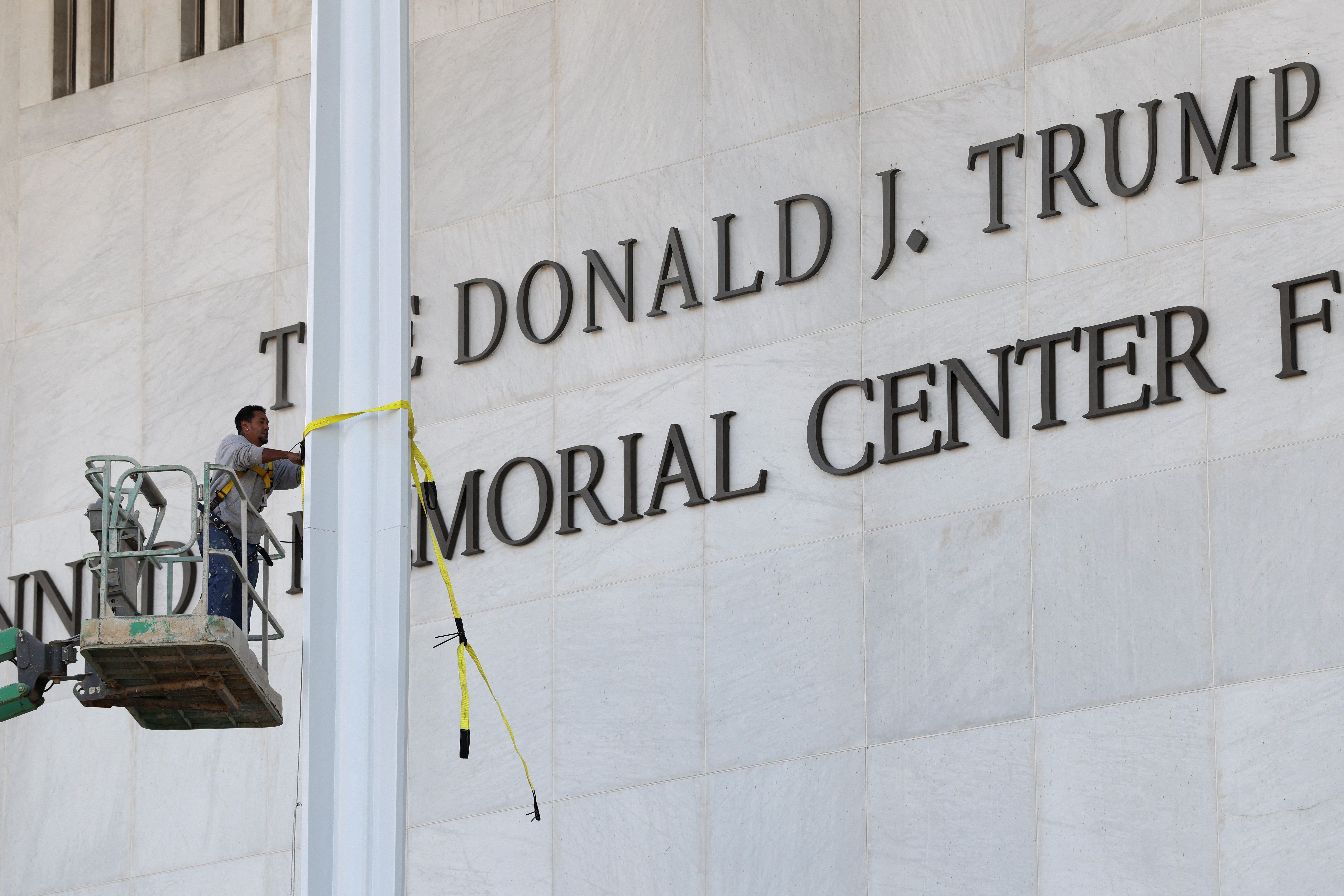 Democrats say Trump's board violated law to rename Kennedy Center