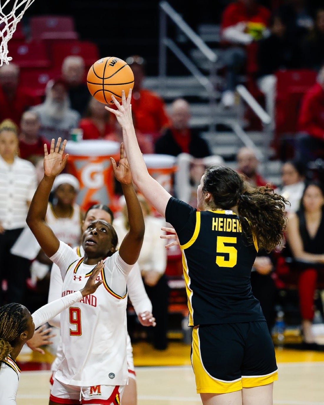 Iowa women’s basketball survives collapse to beat Maryland in overtime