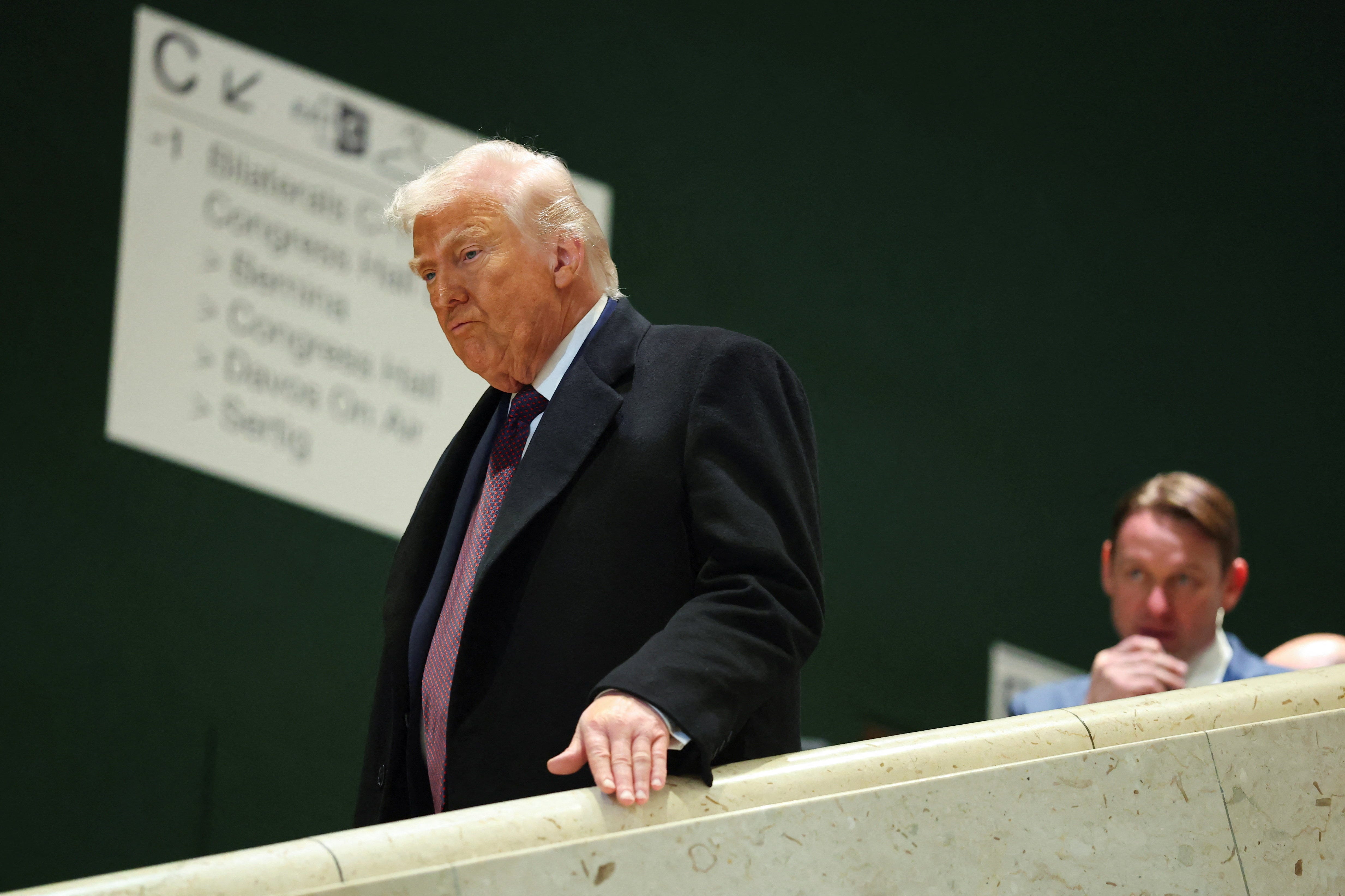 President Trump conceded the U.S. may not end up taking over Greenland, but said he's \