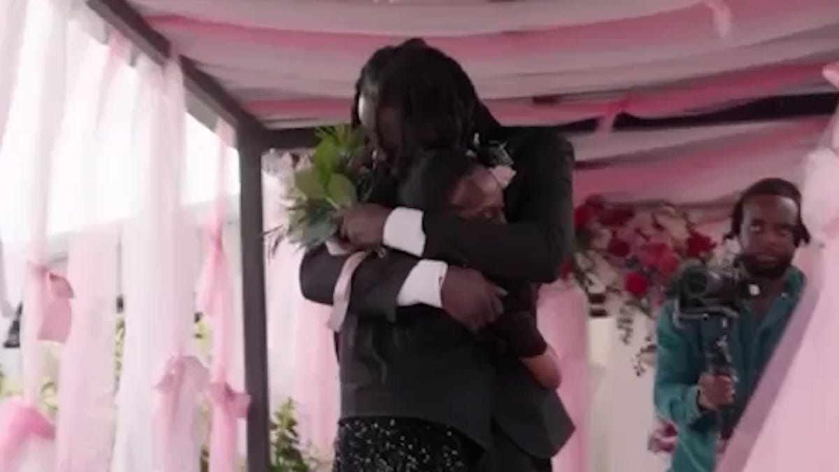 Watch the first daddy-daughter dance at a maximum-security prison