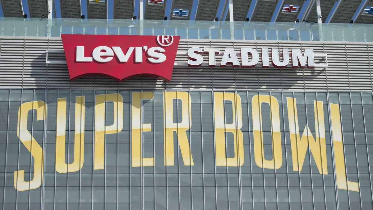 Levi's Stadium previously hosted the Super Bowl in 2016, as seen here.