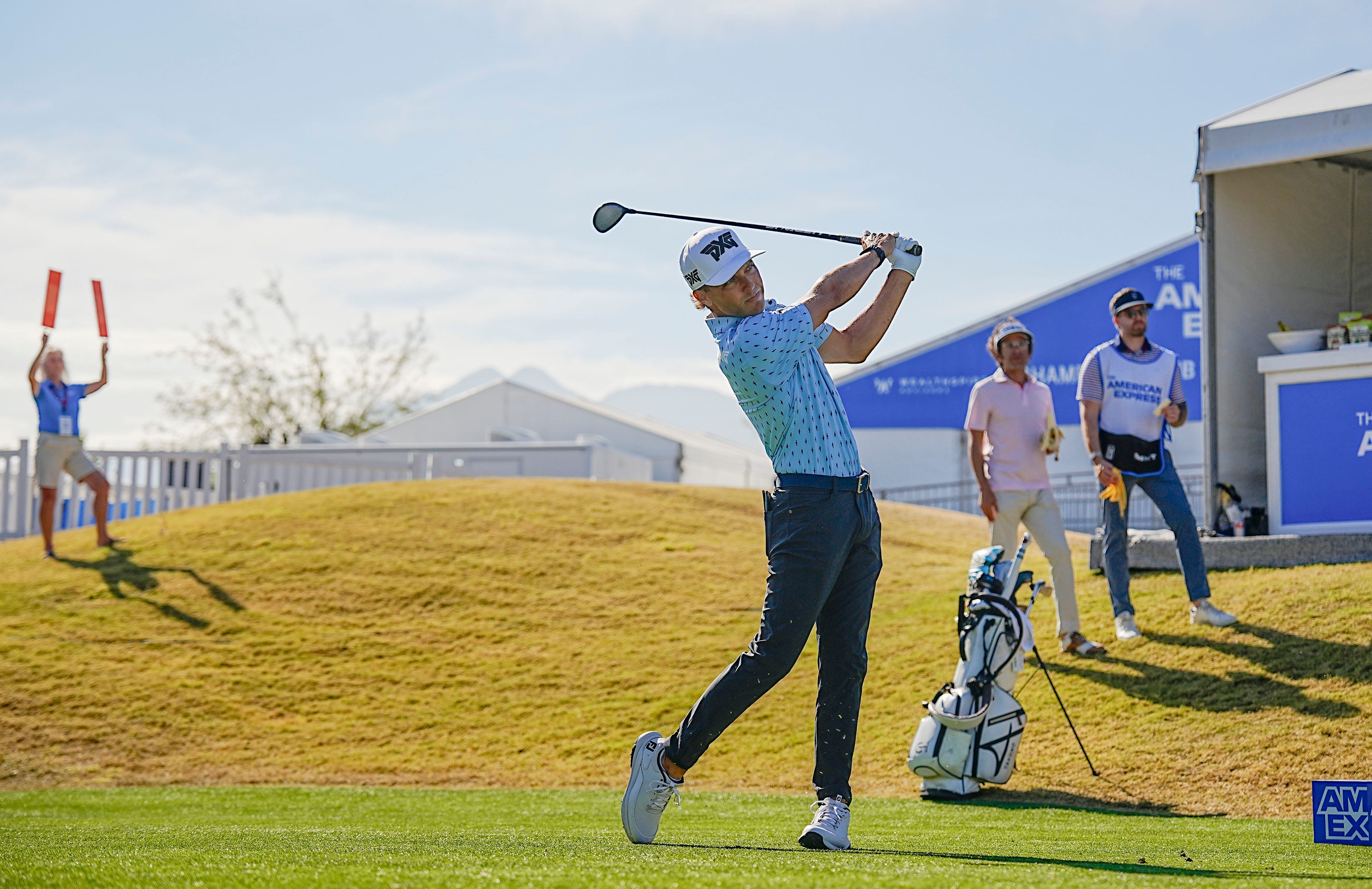 Sunday pairings, tee times for the American Express PGA event, how to watch