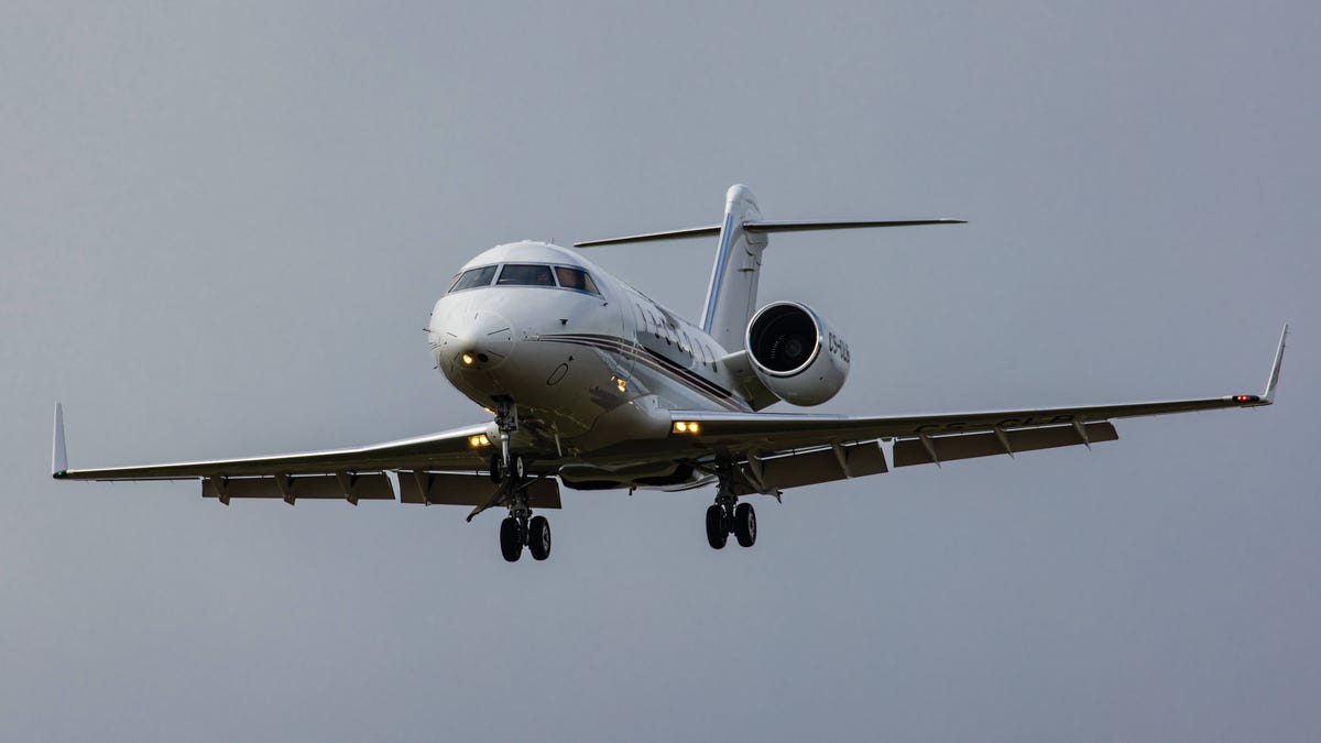 File photo of Bombardier Challenger 650