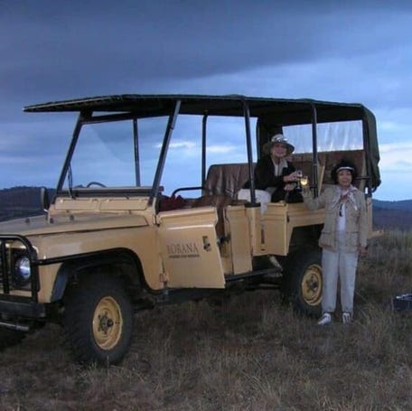 Globus tours take senior tour guests around the world, including on safaris in Africa.