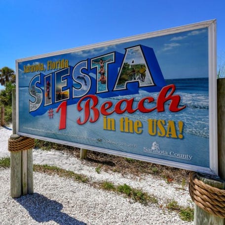 Siesta Beach is one of the best family beaches in Florida.