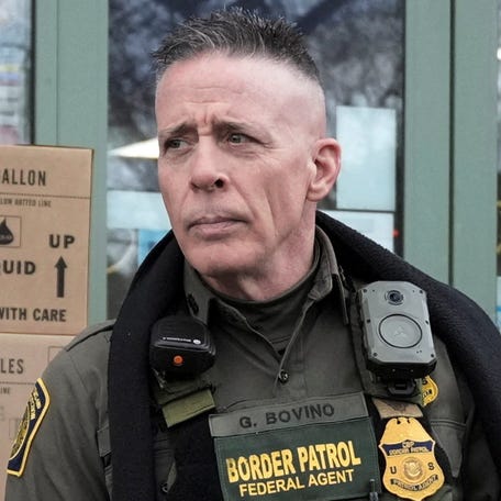 Greg Bovino is pictured in Minnesota on Jan. 13, 2026.