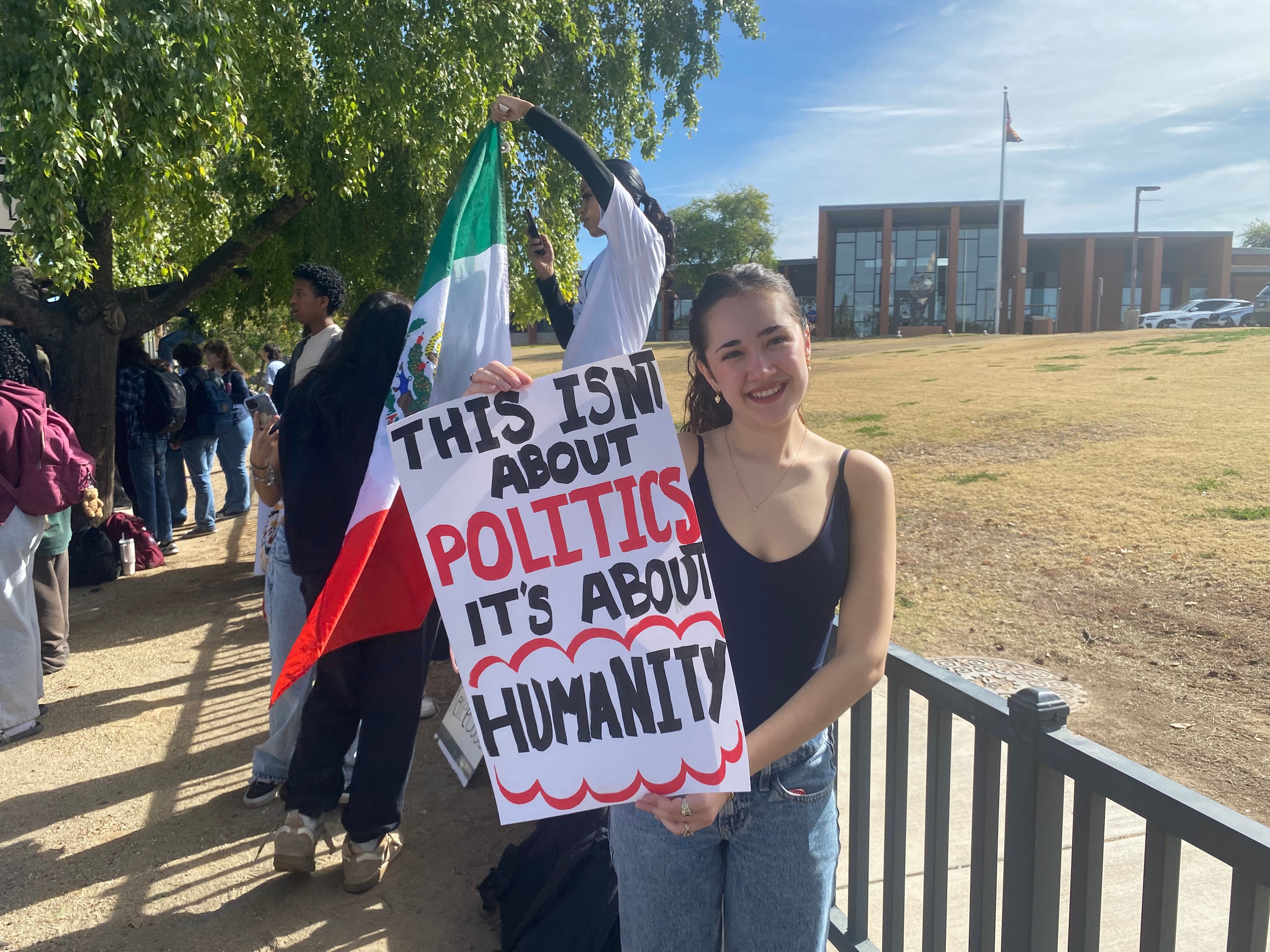 The protests follow back-to-back demonstrations in two of the largest school districts in the state. Here's what schools protested.