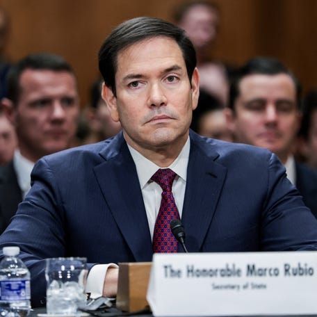 U.S. Secretary of State Marco Rubio sits to testify before a Senate Foreign Relations Committee hearing titled "U.S. Policy Towards Venezuela", on Capitol Hill in Washington, D.C., U.S., January 28, 2026. REUTERS/Jonathan Ernst