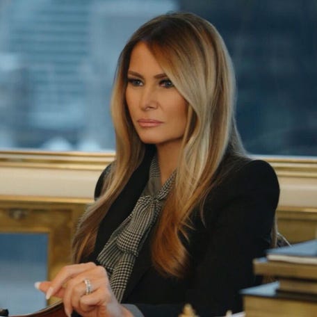 The documentary "Melania" follows first lady Melania Trump in the 20 days leading up to President Donald Trump's second inauguration in 2025.