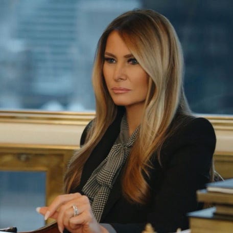 Melania Trump in a scene from 'Melania.'
