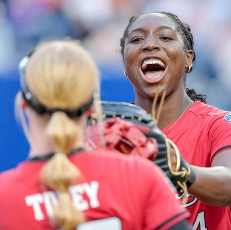 Texas Tech starting pitcher NiJaree Canady returns to the circle.