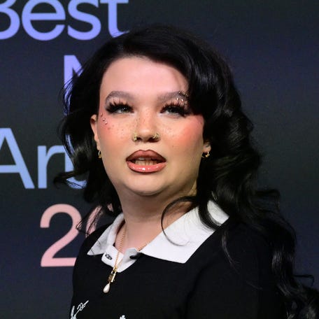 Lola Young attends Spotify's Best New Artist Party in West Hollywood, California, on Jan. 29, 2026.