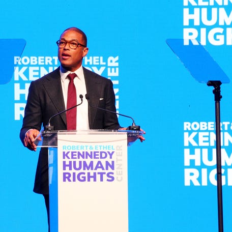 Don Lemon speaks onstage during the Robert F. Kennedy Human Rights' 2025 Ripple of Hope Gala at New York Hilton on Dec. 9, 2025, in New York City.