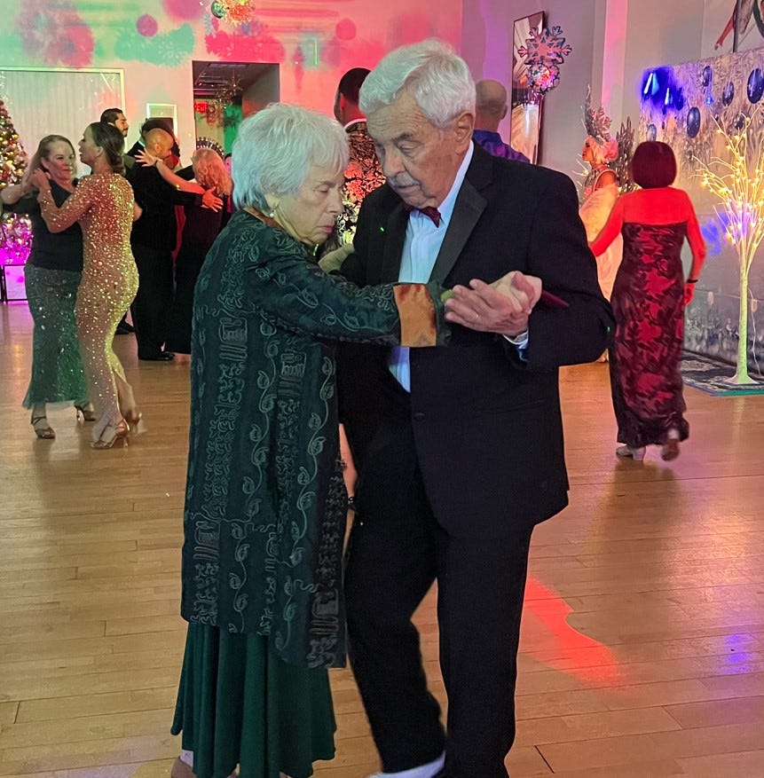 Ballroom dancing offers physical, mental health benefits for seniors