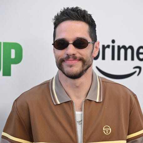 Pete Davidson attends the premiere of "The Pickup" in Los Angeles on July 27, 2025.