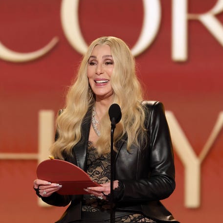 Cher presents the award for record of the year during the 68th GRAMMY Awards.