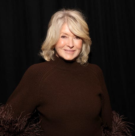 Selfie queen and lifestyle expert Martha Stewart