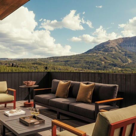 One&Only Moonlight Basin makes the most of its natural setting.