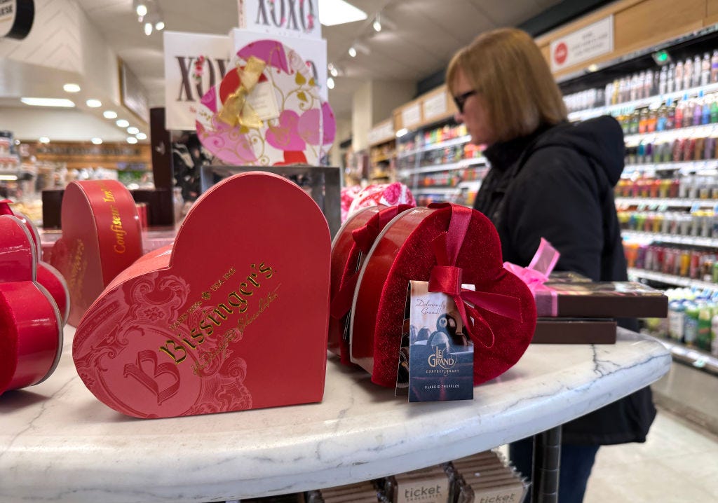 Valentine's Day costs in NJ a heartbreaker amid tariffs, inflation