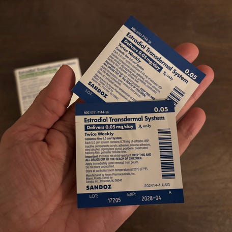 Many women are struggling to get their estrogen patch prescriptions at pharmacies.