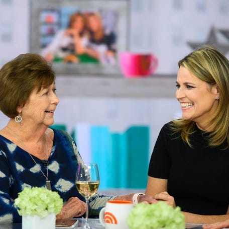 "Today" anchor Savannah Guthrie, right, with her mom, Nancy Guthrie.