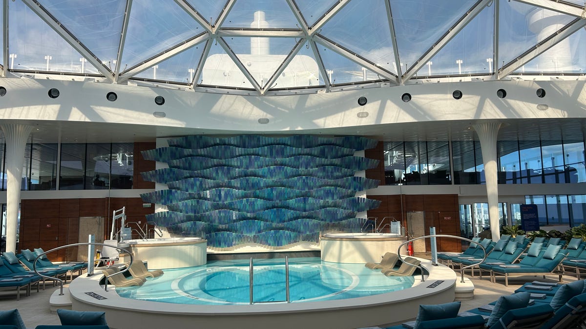 The Retreat Pool at Celebrity Xcel on Nov. 16, 2025.
