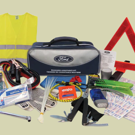 From roadside emergency kits and a portable jump starter to cargo organizers for your trunk, these car upgrades are 20% off at Ford.