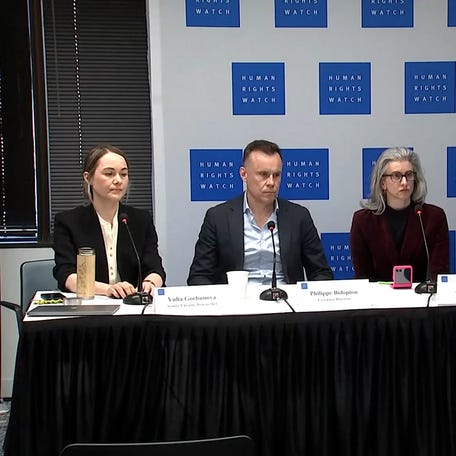 The Human Rights Watch released its 2026 report, depicting Trump's influence on world views and noting that 72% of the world lives in an autocracy.